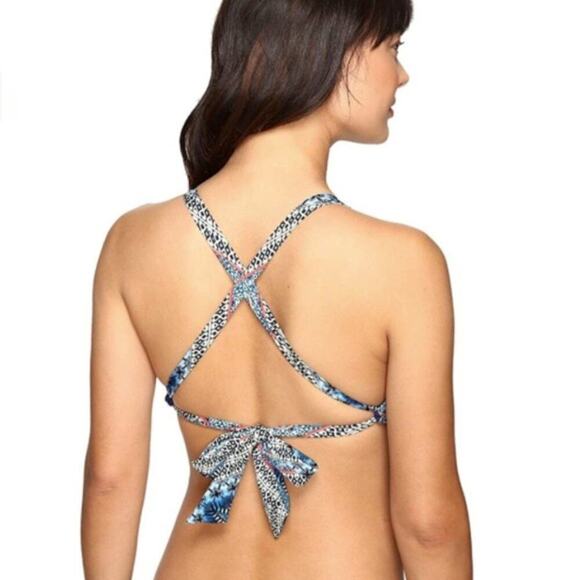 LUCKY BRAND Nomad Chevron Reversible Bikini 2 Piece Matching Set Women's Size S - Picture 2 of 8